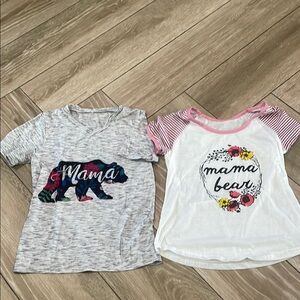 Mama Bear Short Sleeve T-Shirts (A)